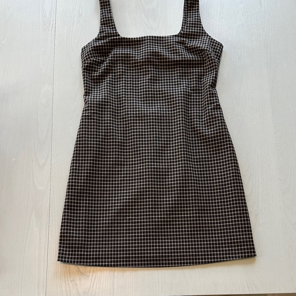 Banana Republic Black and White Mini Dress